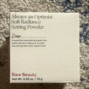 Rare Beauty Always an Optimist Soft Radiance Setting Powder - Deep